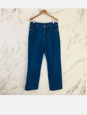 Norm Thompson Sweat Pants/ Jeans in Deep Blue